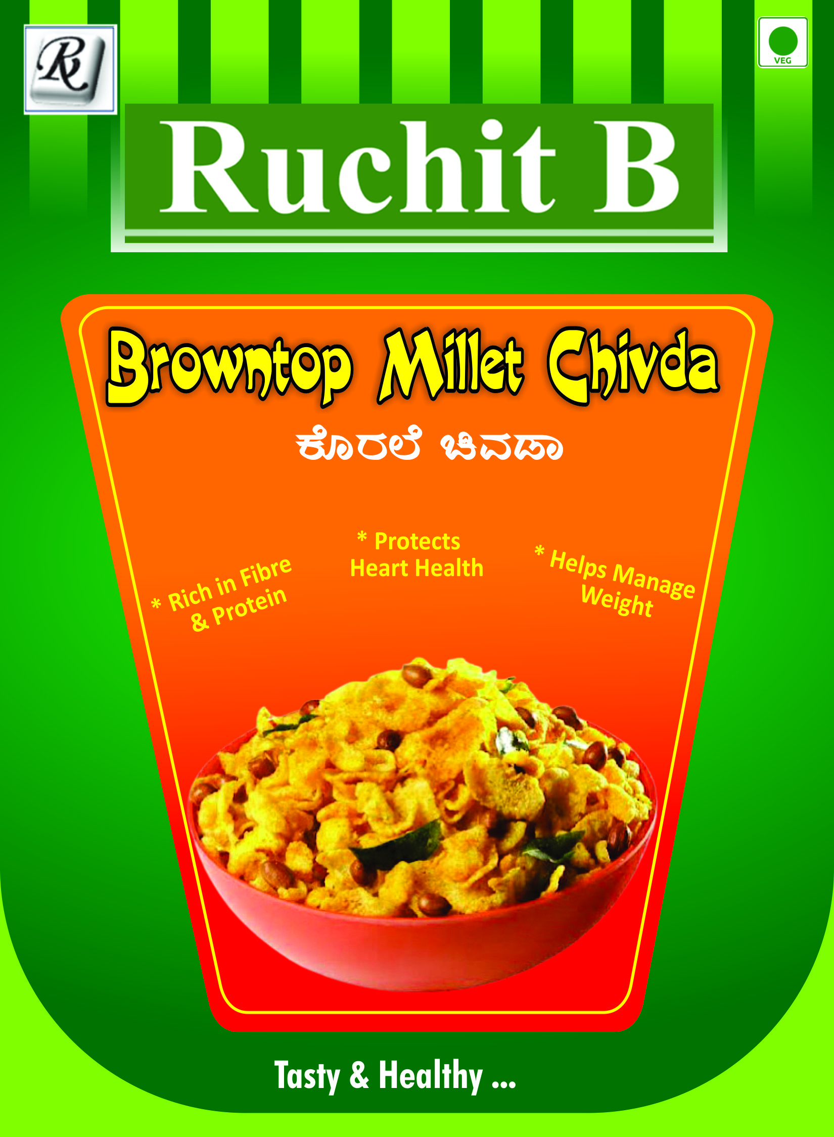 Browntop Millet Chivda