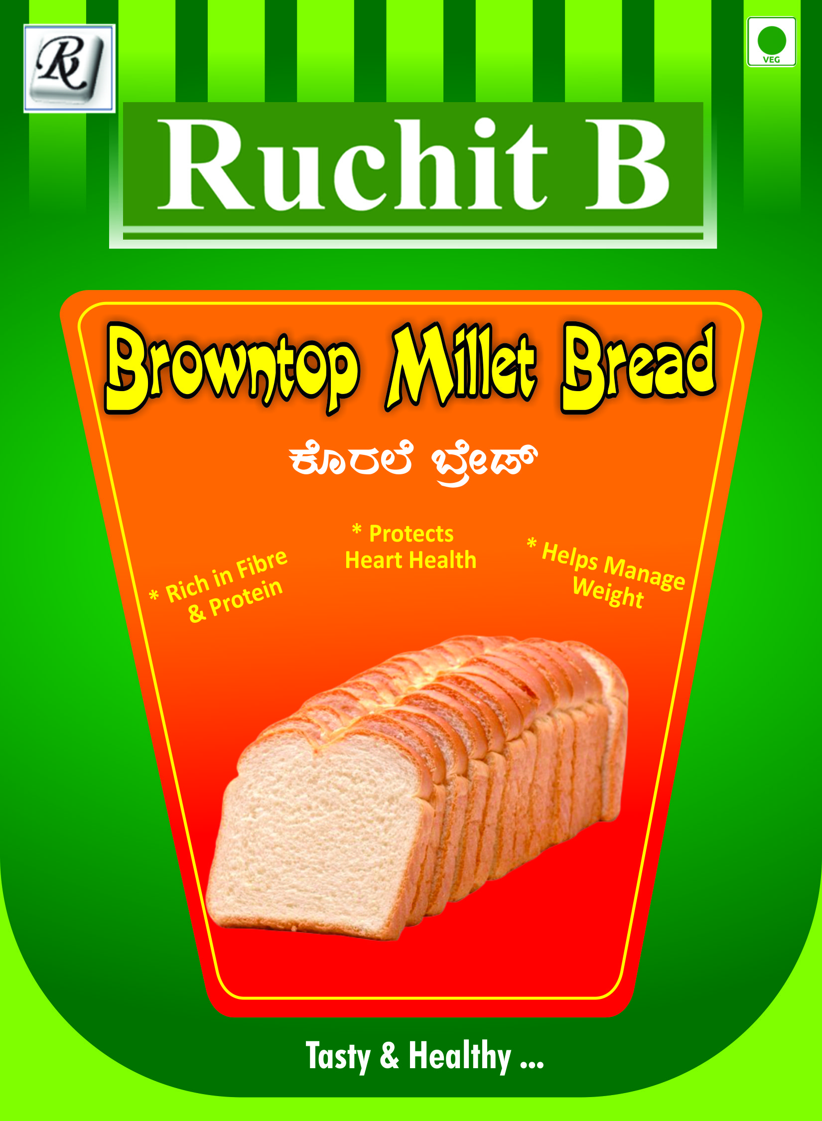 Browntop Millet Bread